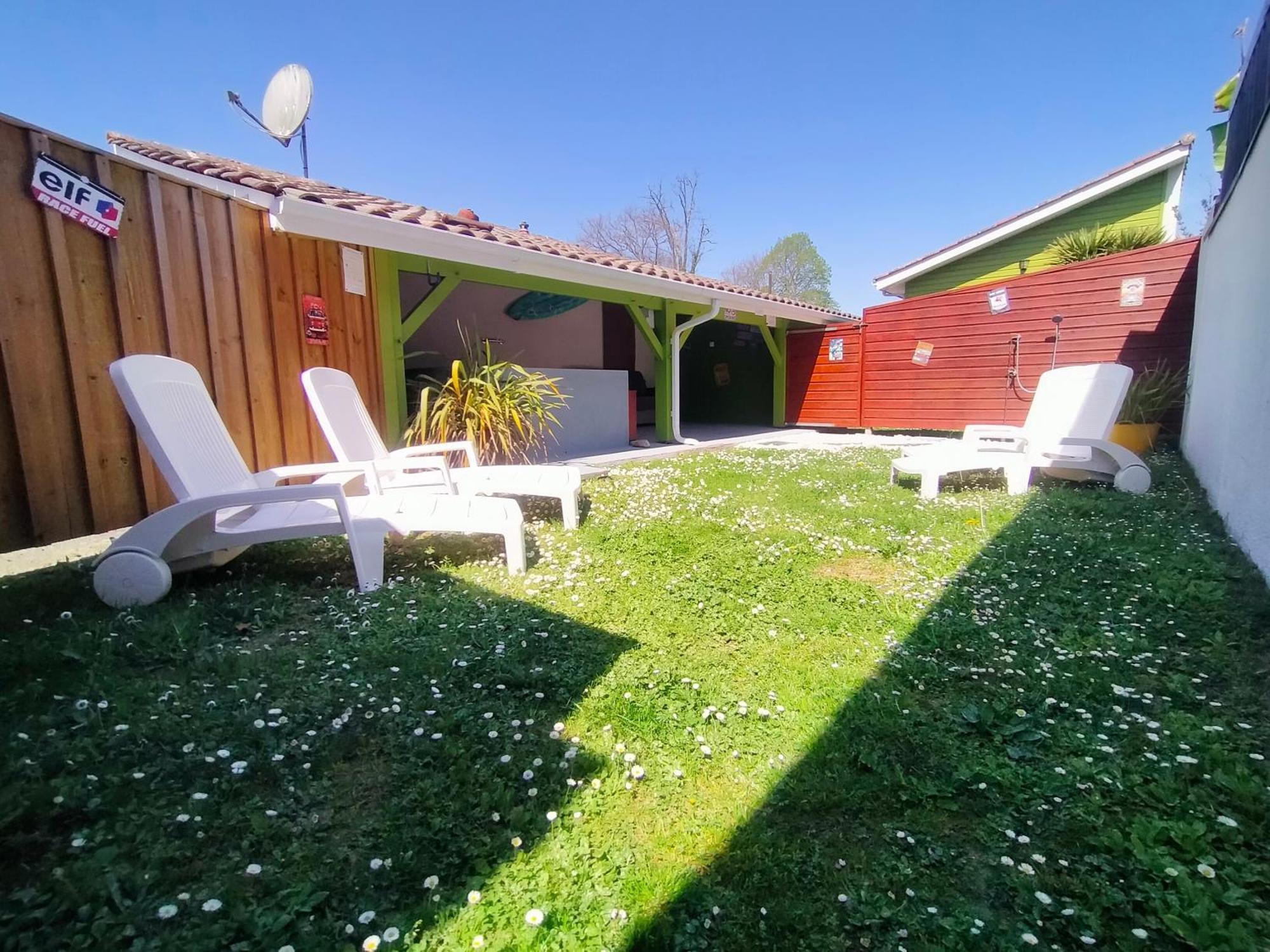GÎTE LE PADDLE 2 pers 15 min océan 35 min Bordeaux jardin parking wifi Brach Exterior foto